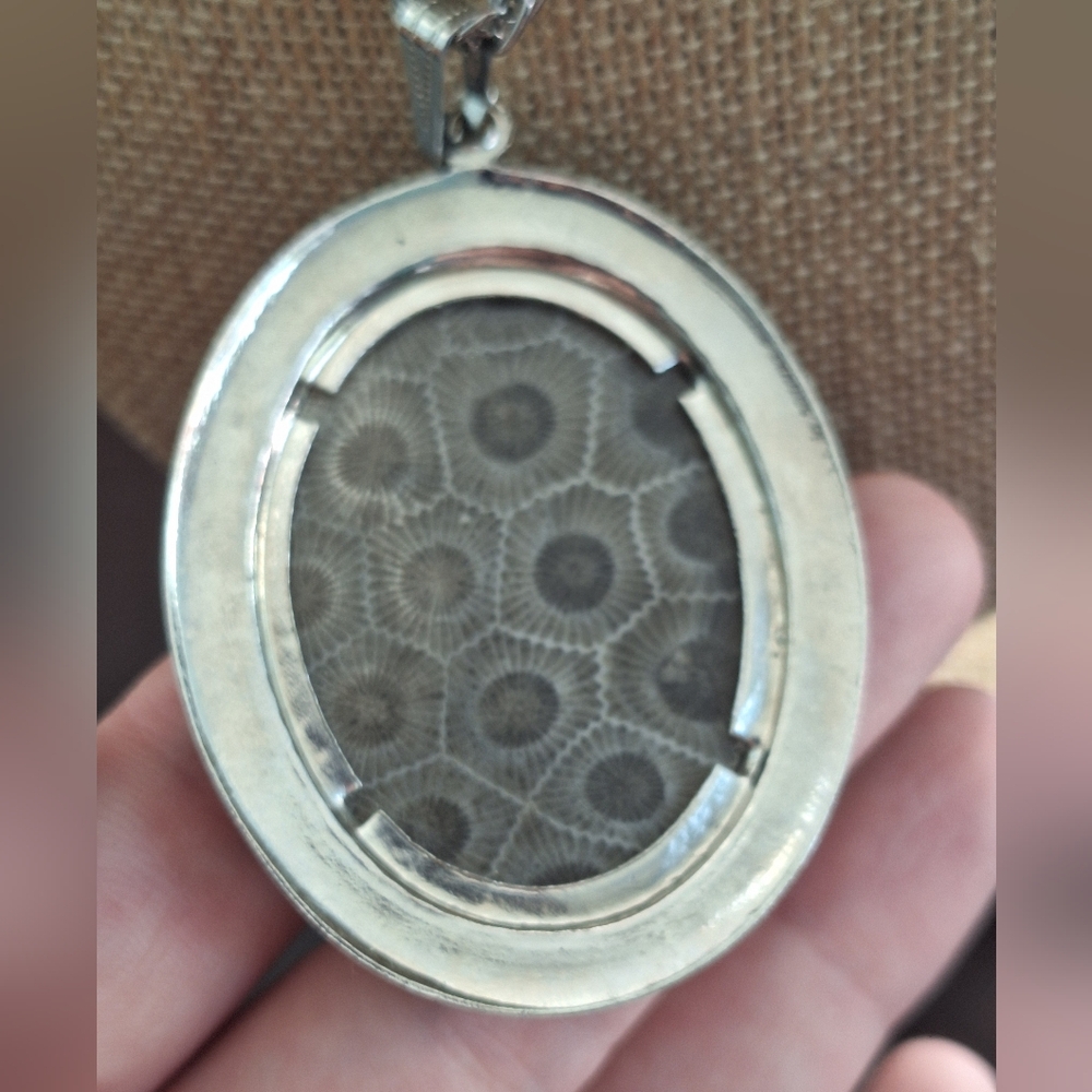 Petoskey Stone Necklace - Picture 4 of 5